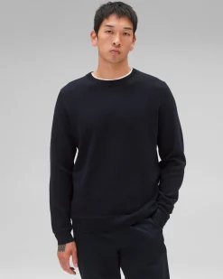 Supima Pique Ace Crewneck