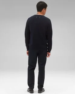 Supima Pique Ace Crewneck
