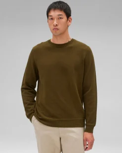 Supima Pique Ace Crewneck