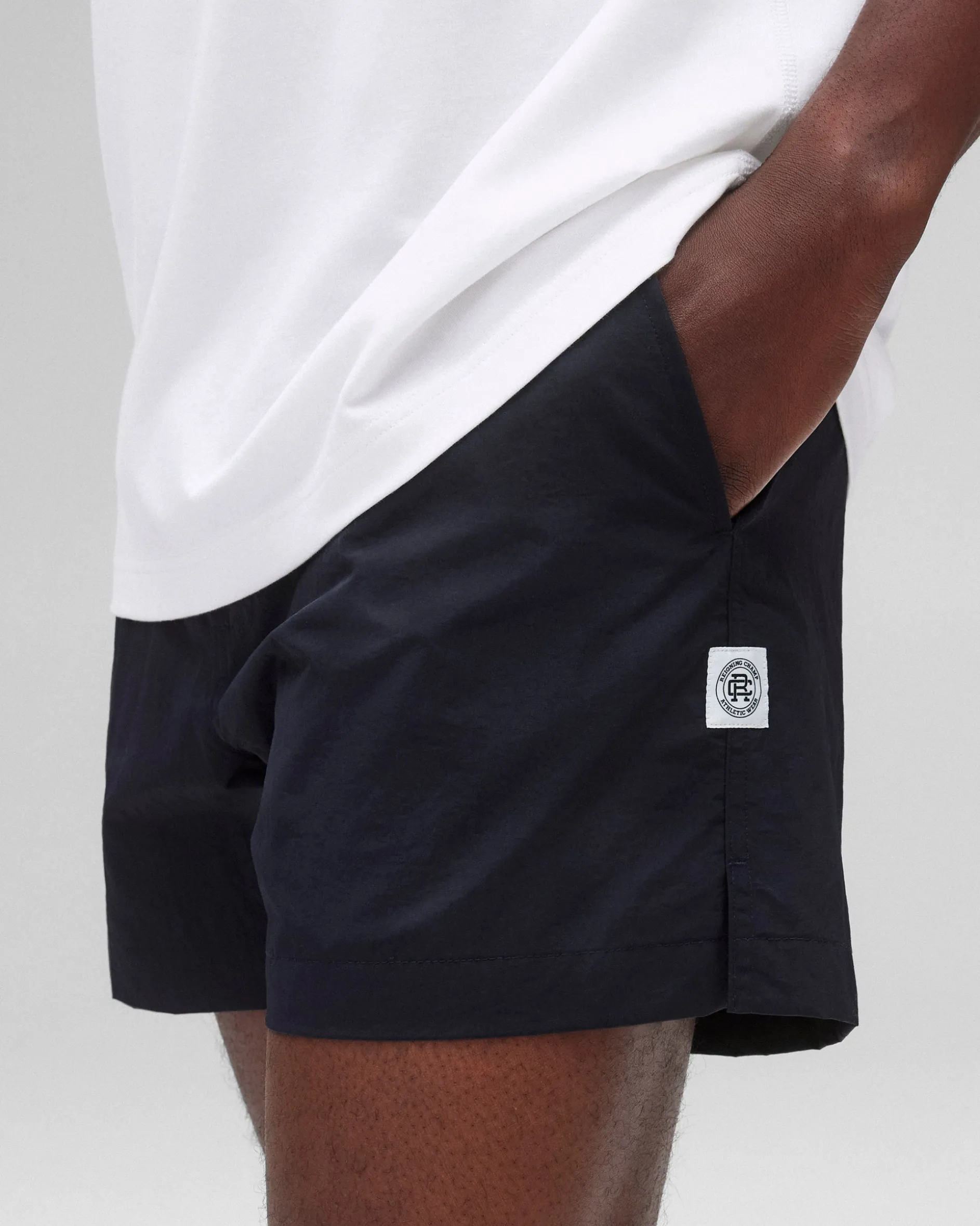 Textured Nylon Deck Short 4.5"