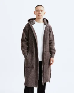 Tiger Fleece Hooded Robe