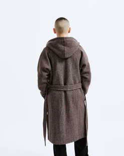 Tiger Fleece Hooded Robe