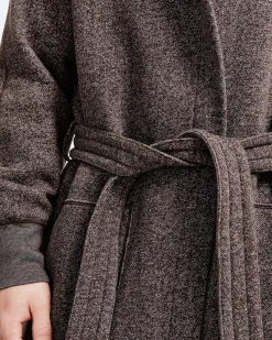 Tiger Fleece Hooded Robe
