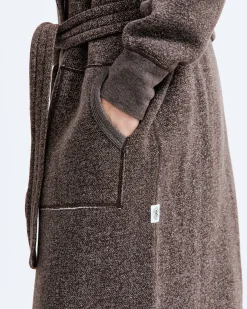 Tiger Fleece Hooded Robe