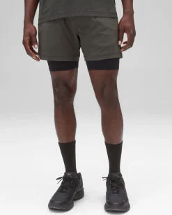 4-Way Stretch Nylon Combo Training Short 5"