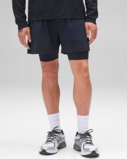 4-Way Stretch Nylon Combo Training Short 5"