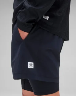 4-Way Stretch Nylon Combo Training Short 5