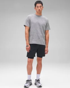 4-Way Stretch Nylon Combo Training Short 7"