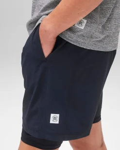 4-Way Stretch Nylon Combo Training Short 7