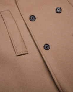 Wool Cashmere Polo Coat