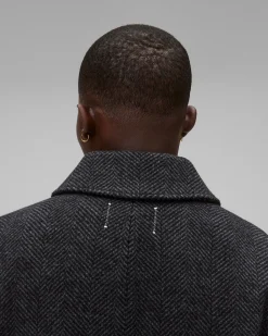 Wool Herringbone Scout Coat