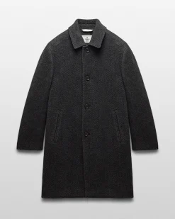 Wool Herringbone Scout Coat